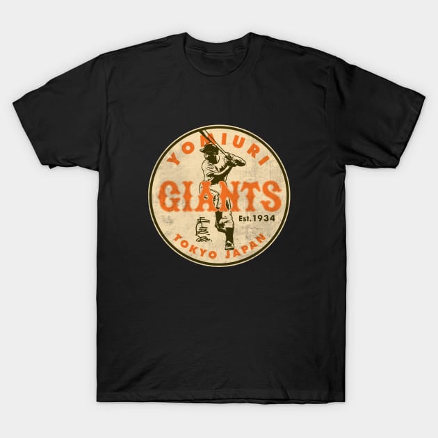 Tokyo Giants Sadaharu Oh 2 by Buck Tee T-Shirt by Buck Tee